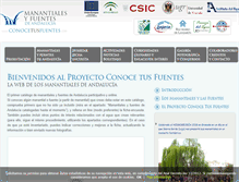 Tablet Screenshot of conocetusfuentes.com